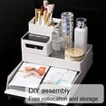 thumbnail image 2 of Office Desktop Organizer A4 Paper Drawer Storage Box Multi-functional Stackable File Cabinet A4 Drawer, 2 of 8