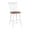 Toffee and Cream, variant on Scranton & Co 26" Windsor Counter Wood Stool in Black Finish