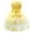 Yellow, variant on piuwrlz Ones Piece Dress for Kid Girls Dress Mesh Yarn Flower Bow Knot Princess Skirt Sleeveless Dress Skirts One Piece Skirt Set Yellow Size 12M