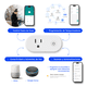 thumbnail image 2 of HAUZA Bluetooth Smart Gateway + Socket - Enchufe más Hub Inteligente (2 en 1) para productos TUYA - App Smart Life - Indispensable para usar Asistentes de Voz y Automatizaciones en productos BLE, 2 of 10