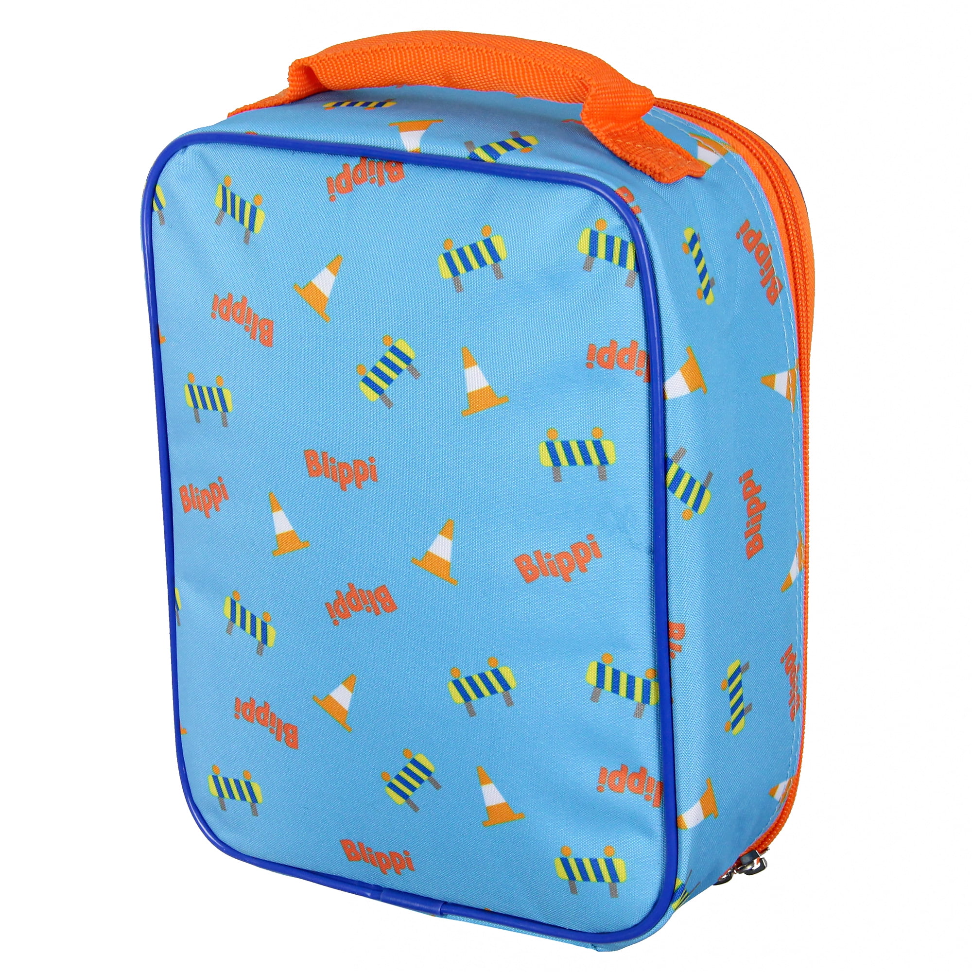 Blippi Kids Lunch Box Joy Ride School Insulated Lunch Bag Tote For Hot And Cold Food, Drinks, And Snacks 10"