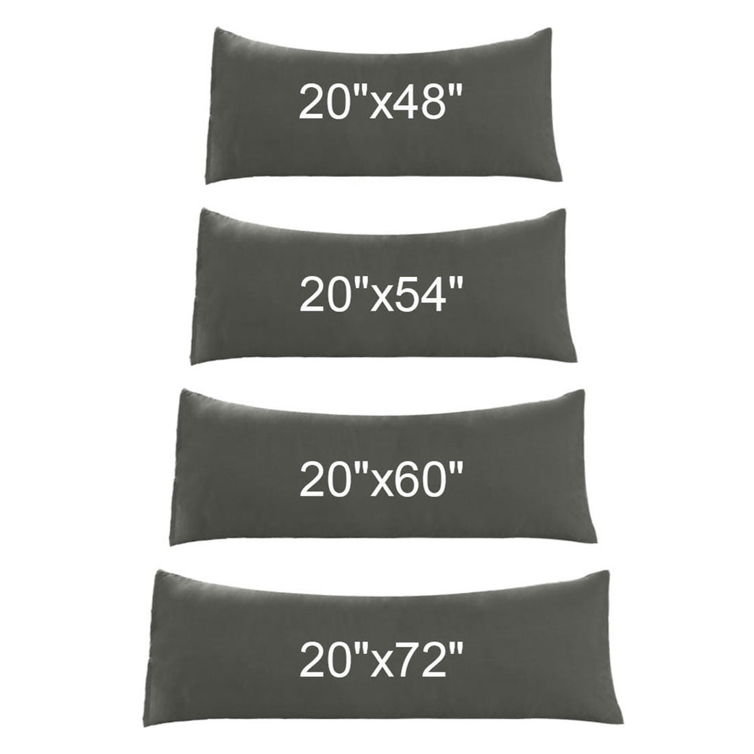 Body Pillow Case Microfiber Long Bedding Covers Body ...