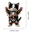 thumbnail image 3 of Llavero Acrílico para Mochila de Coche con Diseño de Halloween, Colgante para Decoración Del Hogar, 3 of 6
