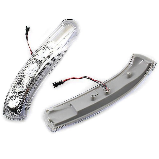 Un conjunto de luces de señal de giro para espejo retrovisor de coche y luces LED para espejo retrovisor lateral compatibles con Chevrolet Captiva 2007-2014