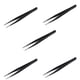 thumbnail image 1 of 5X Pinza de Metal Punta Recta Afilada - Negro, 1 of 3