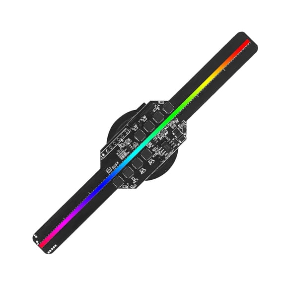 3D Hologram Projector Fan Desktop Led WIFI Sign Holographic Lamp Player 2 Fan Blades Remote Control Support Images And Video ,Immersive Visual