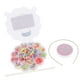 thumbnail image 1 of Kits De De 450 Piezas Para Artesanía Fabricación , De Acrílico De Colores Para Niñas Regalo Para El De Los Niñ Sunnimix Kits de cuentas artesanales, 1 of 8
