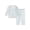 Light Green, variant on TIREOW Toddler Baby Boys and Girls Loungewear 2 Piece Set Round Neck Long Sleeve Top and Long Pants Kids Soft Nightwear Set with Cute Embroidery