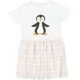 thumbnail image 3 of Inktastic Penguin Girls Toddler Dress, 3 of 5