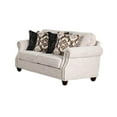 thumbnail image 3 of Serra 2pc Sofa and Loveseat Set, 9 Accent Pillows, Greige Polyester, 3 of 3