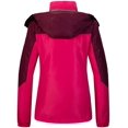 thumbnail image 2 of Veste de Ski 3 en 1 pour Femmes Imperméable avec Doublure Intérieure Amovible, 2 of 7
