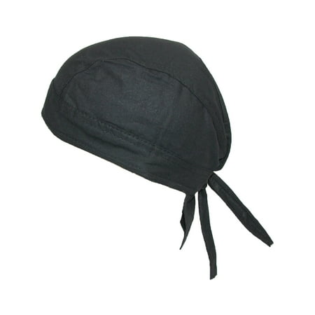 Size One SizeOne Size Cotton Solid Unlined Biker Do Rag Cap