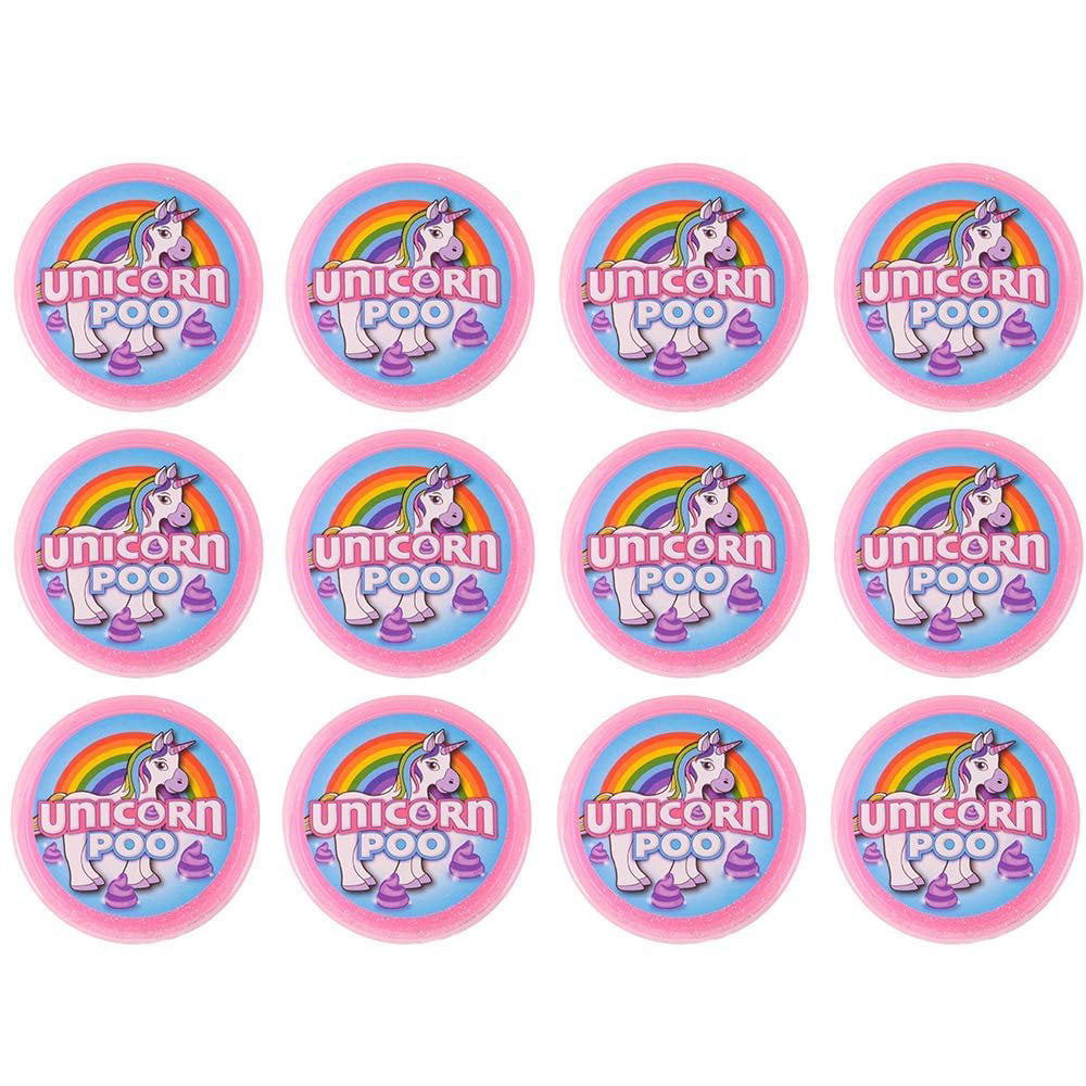 Unicorn Poo Putty Slime Glitter Kids Girls Fun Pink for sale online 