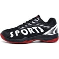 thumbnail image 2 of Xishao Zapatos de pickleball para mujer, zapatos de cancha de tenis, zapatos de bádminton, zapatos de tenis para niñas, zapatos de squash casuales, tenis de raquetbol Xishao ropa, 2 of 2