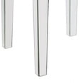 thumbnail image 3 of End Table with Mirror Panel Framing and Faux Diamonds Silver, 3 of 5