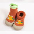 thumbnail image 4 of Zecgelong Fall And Winter Baby Indoor Outdoor Toddler Shoes Men And Girls Ter Ry Thickened Warm Toddler Socks Children Fashion Cartoon shoes 0-12 months Size 12-18 Months, 4 of 4