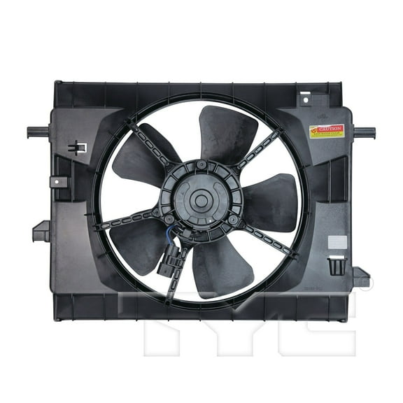 TYC 621450 Dual Radiator and Condenser Fan Assembly For 06-11 Chevrolet HHR
