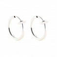 thumbnail image 2 of 2PCS Clip on Body Nose Lip Ear Fake Retractable Earrings Hoop Earrings Septum, 2 of 8