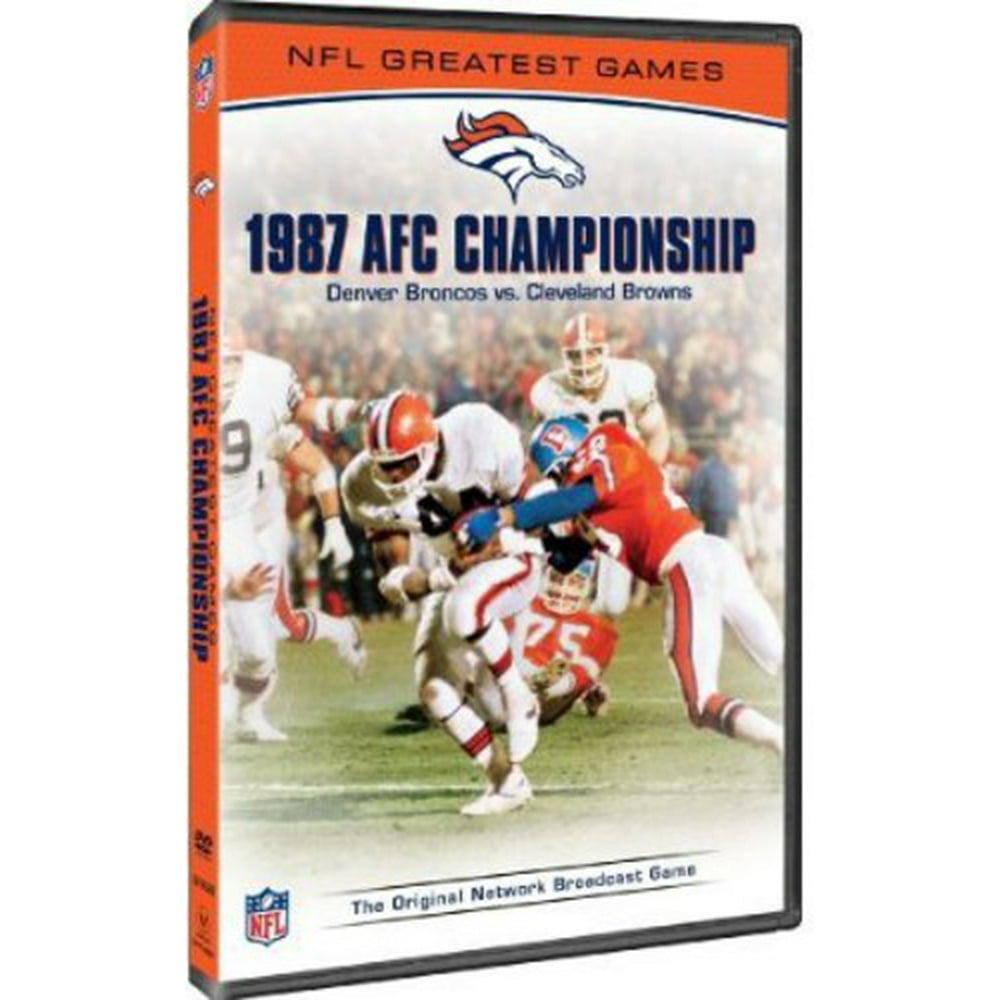NFL Greatest Games 1987 Afc Championship (DVD)