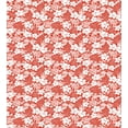 thumbnail image 3 of Luau Duvet Cover Set, Hawaiian Hibiscus Florets Bouquet Summer Petals Exotic Beauty Wildflowers Print, Decorative 3 Piece Bedding Set with 2 Pillow Shams, Queen Size, Vermilion White, by Ambesonne, 3 of 3