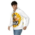 thumbnail image 4 of Lsque Sml Jeffy for Mens Full-zip Hoodie, Zip-up Pullover Hooded Sweatshirt, Kangaroo Pocket Hoodie Ideal for Daily Wear, Travel, and Home-3X-Large, 4 of 8