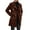 Caramel, variant on comerut Men Fall Winter Overcoat Double-breasted Turn-down Collar Solid Color Thick Mid Length Warm Pockets Streetwear Cardigan Men Trenchcoat
