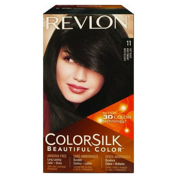 Revlon ColorSilk Hair Color Soft Black