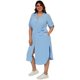 thumbnail image 2 of Vestido largo talla extra, modelo 1765 (Azul) azul 42 Roman Fashion Vestido extra 1765, 2 of 6