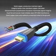 thumbnail image 5 of Monster 8K HDMI Cable 4ft, Ultra High Speed HDMI 2.1 Cord with LED Connectors, 48Gbps, 4K 144Hz Gaming, HDR for PS5, Xbox, TV, Monitor, 5 of 10