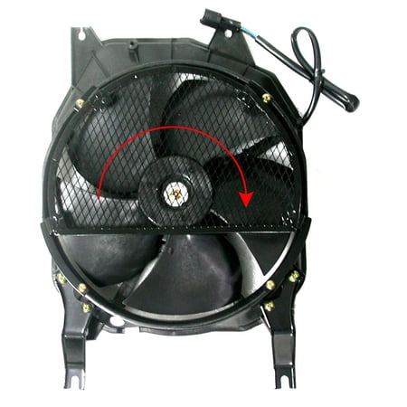 Agility Auto Parts 6010140 A/C Condenser Fan Assembly for Isuzu Specific Models