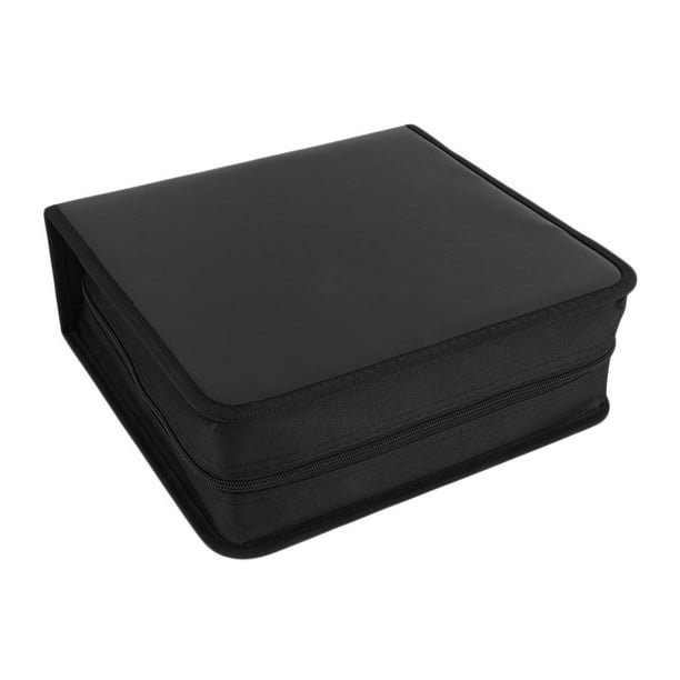 GOMYHOM High Grade PU Leather 400 Disc CD DVD Storage Holder Carry Case Bag Organizer