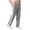 Gray, variant on Kukoosong Sweatpants for Men, Men's Fashion Solid Color Drawstring Elastic Waist Pocket Sports Pants, Loose Comfy Trousers
