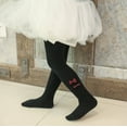 thumbnail image 6 of 2 PACK Baby Little Girls Breathable Tights Semi- Thermal Leggings, 6 of 7