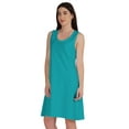 thumbnail image 3 of Inkmeso Sleeveless Plain Swing Dress For Women Knee Length A-line Summer Casual Wear, 3 of 7