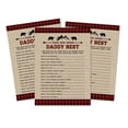 thumbnail image 1 of Inkdotpot Lumberjack 50-PackWho Knows Daddy BestRustic Kraft Baby Shower GameCards Gender Neutral FunActivity Cards, 1 of 1