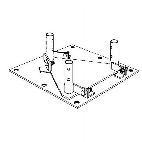 25G hinged base plate