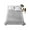 Gray, variant on Dark Purple Retro Greek Key Twim XL Size Flat Sheet, Wrinkleproof & Fadeproof Cooling Flat Bed Sheet Only, Geometric Greece Ancient Farmhouse Breathable Soft Bedding Top Sheets 66 x 102 Inches