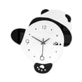 thumbnail image 2 of Reloj de pared con forma de panda, grande, fácil de leer, para hoteles M, 2 of 9