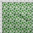 thumbnail image 4 of oneOone Cotton Poplin Green Fabric Florals Craft Projects Decor Fabric Printed By The Yard 56 Inch Wide, 4 of 4