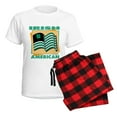 thumbnail image 5 of CafePress - Irish American Women's Light Pajamas - Women's Short Sleeve Print T-Shirt and Pants Light Cotton Pajama Set, 5 of 7