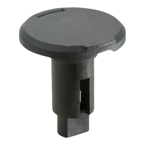Attwood LightArmor Plug-In Base - 2 Pin - Black - Round | Bundle of 5