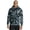 Black, variant on Port & Company Tie Dye Pullover Hooded Sweatshirt-M (Black)