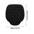 thumbnail image 3 of EGYMEN Winter Plush Car Seat Cushion, 20"x20" Non-Slip Warm Single Piece Cushion, Comfortable Back Support Car Cushion, Universal Fit for Cars, Trucks, SUVs, 3 of 6