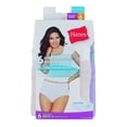 thumbnail image 4 of Pantalones Hanes ComfortSort de algodón orgánico para mujer, paquete de 6, 4 of 4