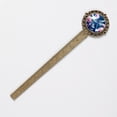 thumbnail image 2 of Dragonfly Antique Bronze Lace Bookmark: Reading Accessory for Book Lovers, 2 of 5