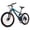 Teal Blue, variant on Hykolity Mountain Bike 24 Inch, 21 Speed MTB for Adult Men Women, Full Suspension, Aluminum Frame, Dual Disc Brakes Outdoor Cycling Bicycle, Teal Blue