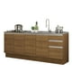 thumbnail image 1 of Alacena Gabinete Bajo Madesa Glamy 200cm Con Tarja MM, 1 of 5