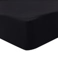 thumbnail image 1 of Unique Bargains 200TC Cotton Fitted Sheet 15' Large Bottom Sheets Pocket Breathable Durable, 1 of 9
