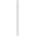 thumbnail image 3 of Ekena Millwork 47"H x 3/4"T Midland PVC Adjustable Decorative Slat Wall Panel Kit, Unfinished (contains 29 Slats + 1 Straight Edge Starter Slat), 3 of 15