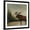 Black Frame, variant on Art.com North Woods Moose II Art Print by David Cater Brown, Brown Frame Wall Art, 38" x 38"